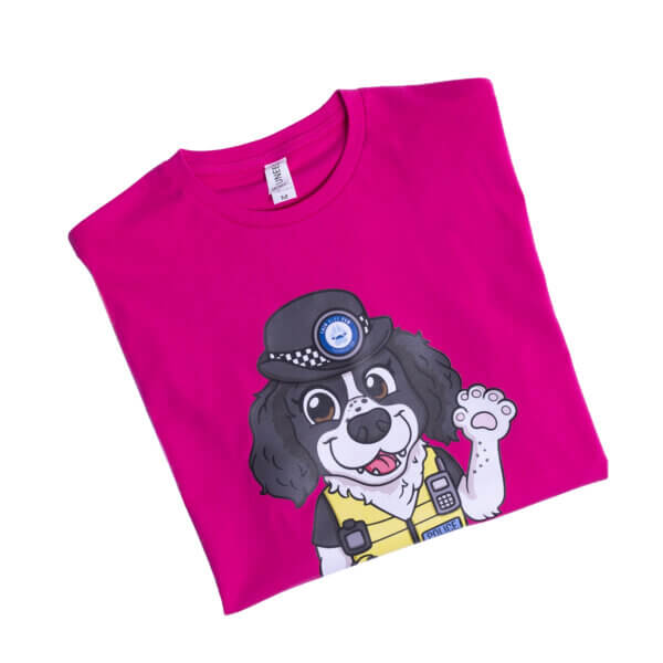 Police Dog Sox Unisex T-Shirt - Image 2